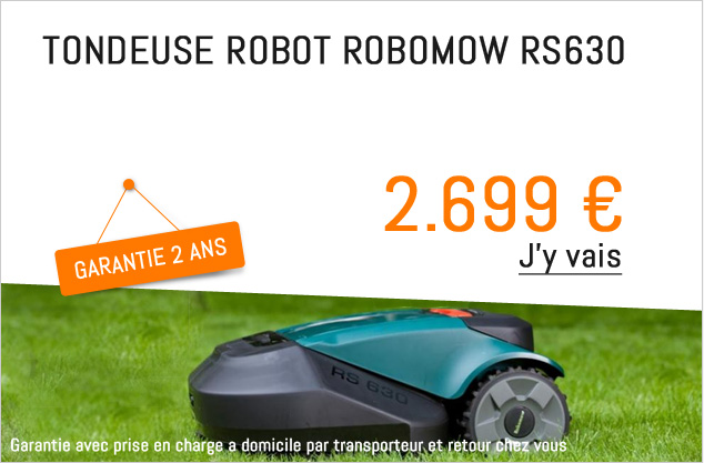 Tondeuse autonome Robomow RS615 Pro