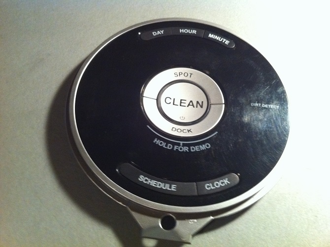 Tableau de commande noir IROBOT ROOMBA 