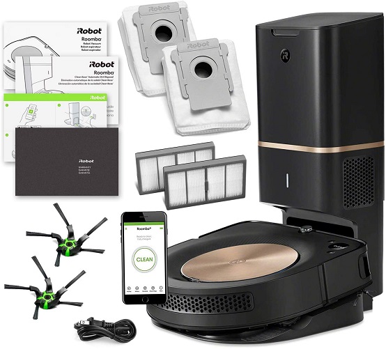 Aspirateur robot ROOMBA S9 +  IROBOT AEROFORCE