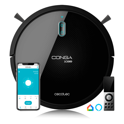 Robot Aspirateur et Laveur CONGA  Elite 1099 Connected